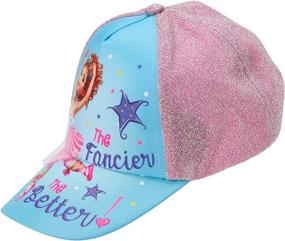 img 3 attached to 👒 Fancy Nancy Disney Girls Baseball Cap (Ages 2-4)