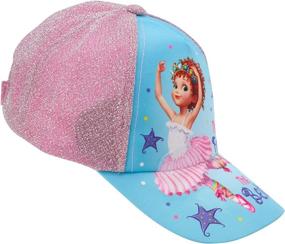 img 2 attached to 👒 Fancy Nancy Disney Girls Baseball Cap (Ages 2-4)