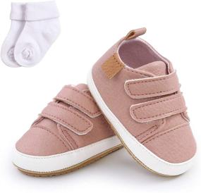 img 4 attached to ENERCAKE Walking Sneakers Toddler Walkers Apparel & Accessories Baby Boys for Shoes