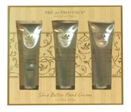 👐 pre de provence hand creme set: luxurious trio of 1-ounce tubes for silky smooth hands logo