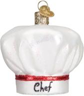 old world christmas ornaments chefs logo