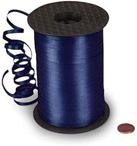 img 3 attached to 500 NAVY CRIMPED CURLING RIBBON