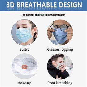 img 2 attached to 🌬️ Breathable Bracket Accessories: Washable and Reusable for Optimization