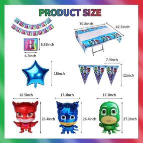 img 1 attached to Birthday Supplies Decorations Tableware Tablecloth Event & Party Supplies