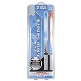 img 1 attached to 🎮 Enhance Your Gaming Experience with Dual Glow Sabers for Nintendo Wii