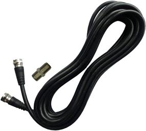 img 4 attached to 15ft Chaowei Coaxial TV Antenna Extension Cable with Coaxial Coupler - Extend Indoor Antennas Efficiently