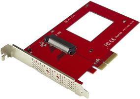 img 4 attached to 🔌 StarTech.com U.2 to PCIe Adapter - x4 PCIe - For 2.5" U.2 NVMe SSD - SFF-8639 PCIe Adapter - U.2 SSD - PCIe SSD - U.2 Drive (PEX4SFF8639) - Enhanced SEO