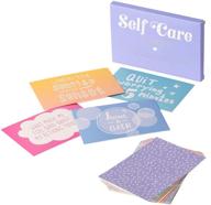 💌 self-care cards by free period press, 24 double sided cards, gift boxed, 4x6 inch logo