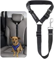 🐾 bwogue dog cat seat belts for pets safety - adjustable car headrest restraint harness and vehicle seatbelt leads logo