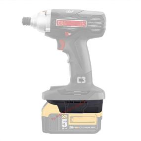 img 4 attached to 1PCS Craftsman C3 19.2V Cordless Tools Adapter with USB Port - Compatible with DeWalt 20V MAX XR DCB205 Li-Ion Battery (Adapter Only) - US Stock