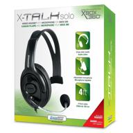🎧 dreamgear xbox 360 x-talk solo wired headset for enhanced gaming experience logo