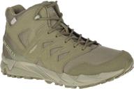 👟 merrell agility tactical waterproof black men's shoes: ultimate performance and style combined логотип