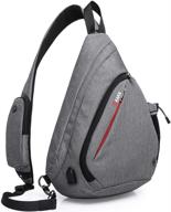 🎒 waterproof crossbody backpack for travel and casual daypacks by kaka логотип