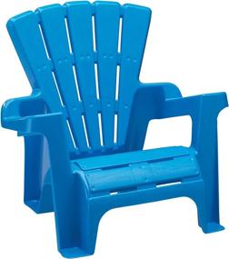 img 1 attached to American Plastic Adirondack Chair Blue