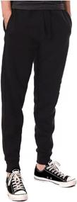 img 4 attached to JMR Elastic Waistband Drawstring Sweatpants Sports & Fitness in Cycling