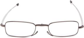 img 3 attached to 👓 Foster Grant Men's Gideon Folding Rectangular Reading Glasses: Stylish and Convenient Eyewear for Men