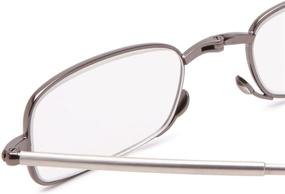 img 1 attached to 👓 Foster Grant Men's Gideon Folding Rectangular Reading Glasses: Stylish and Convenient Eyewear for Men