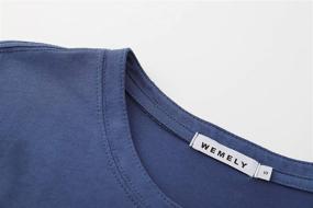 img 1 attached to Вельмели - футболка Henley с изогнутым фасоном, мужская одежда и рубашки