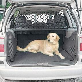 img 4 attached to 🐾 Adjustable Pet Safety Barrier Net for Cars - Practical Dog Barrier Fence for SUVs, Vans, and Trucks - Washable Pet Restraint Travel Block - 47x27.5 Inch