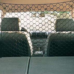 img 1 attached to 🐾 Adjustable Pet Safety Barrier Net for Cars - Practical Dog Barrier Fence for SUVs, Vans, and Trucks - Washable Pet Restraint Travel Block - 47x27.5 Inch