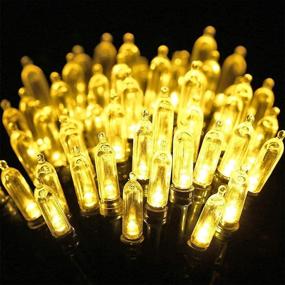 img 3 attached to 33ft 100LED Battery Operated Mini Christmas Lights - Waterproof, 8 Modes & Timer - Ideal for Christmas Trees, Home, Garden, Party and Holiday Decoration (Warm White)