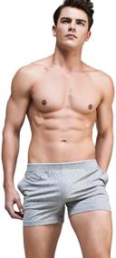 img 3 attached to 🩳 Slimming Sandbank Running Workout Bottoms: Men's Waistline Clothing for Active Lifestyle & Comfortable Lounging