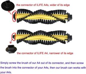 img 2 attached to 🔧 Улучшите работу вашего робота-пылесоса ILIFE A4: Комплекты замен от HKCH