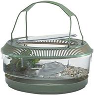 enhance your pond with lee's fire belly landing: round design with lid, handle, tray, and plant capability логотип
