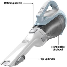 img 3 attached to Беспроводной пылесос CHV1410L: идеальная модель Dustbuster от Black+Decker для легкой и беззаботной уборки.