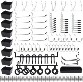 img 4 attached to Industrial Hardware Organizer: Pegboard Assortment for Efficient Accessory Management