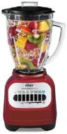 🍹 oster classic series blender: blend to perfection with travel smoothie cup - red blstcg-rbg логотип