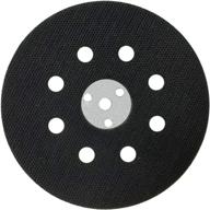 🔧 high-performance 5-inch hook and loop backing pad for bosch rs032 &amp; rs031 - compatible with bosch sander models 1295dp, 1295d, 1295dh, 1295dvs, 3107dvs, 3725dvs, and 3725devs logo