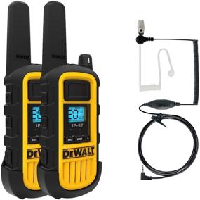 img 3 attached to 🎧 DEWALT DXFRSSV1 Headset with 2.5mm Earphone Jack for DXFRS300 and DXFRS800 Walkie Talkie Two-Way Radios