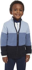 img 3 attached to 👶 Calvin Klein Boys' Toddler Cardigan Sweater - Stylish Clothing for Your Little One