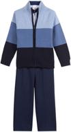 👶 calvin klein boys' toddler cardigan sweater - stylish clothing for your little one logo