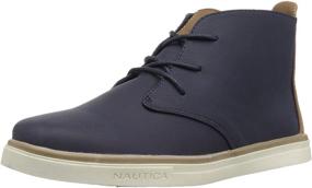 img 4 attached to Nautica Детские ботинки Pierson PU Chukka - Улучшенное имя продукта для SEO