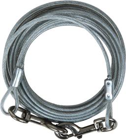 img 1 attached to 🐶 Secure and Durable Petmate Large Dog Tieout Cable: Keep Your Pup Safe and Secure