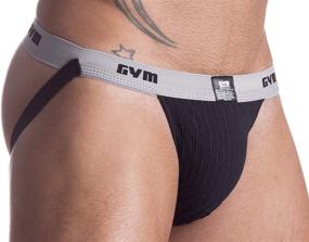 img 3 attached to Waistband Swim Jockstrap Large Black