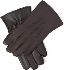 img 4 attached to YISEVEN Touchscreen Classical Sheepskin Motorcycle Men's Accessories and Gloves & Mittens