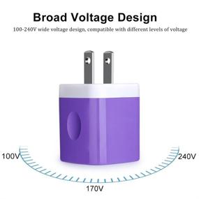 img 3 attached to 🔌 OrSunday USB C Charger Cord for LG Stylo 5, Stylo 4, G8, G7, G6, G5, V20, V30, V30S, V35, V40, V50 ThinQ with 2.1A Dual Port Wall Charger - Fast Charging Cable and USB Brick