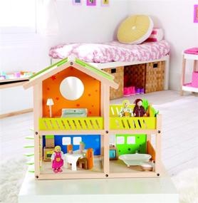 img 3 attached to 🏡 "Elevate Your Playtime with Hape Happy Villa Wooden Accessories!