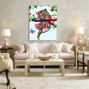 img 1 attached to Elftoyer Numbers Canvas Painting для начинающих