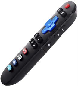 img 2 attached to Enhanced RC280 Remote Control with Netflix, Amazon, Rdio, Vudu Keys for TCL Roku TV Models 32S3700, 43UP120, 50FS3800, 55UP120 & More!