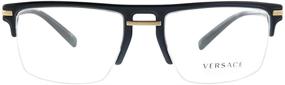 img 2 attached to Versace Greca Plastic Square Eyeglasses