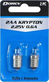 img 2 attached to 🔦 Dorcy 2-Pack Krypton Replacement Bulbs - 2AA-2.25V, 0.6A (Model: 41-1664)