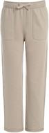 👖 chaps boys' school uniform soft knit pants with sensory-friendly design logo