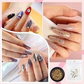 img 1 attached to 💅 Комплект гель-лака Ultimate: 10 цветов с УФ-лампой, 36 Вт УФ-СВЕТ отвердителями ногтей, инструментами для маникюра, блестками, стразами - идеальный подарок для домашнего мастерства салонного качества ногтей.