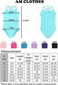 img 2 attached to Shop the Best Girls Leotard for Ballet, Dance, and Gymnastics!