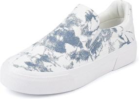 img 2 attached to 👟 JENN ARDOR Women's Slip-On Fashion Sneakers for Comfortable Walking Flats - Stylish Casual Shoes