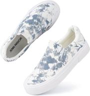 👟 jenn ardor women's slip-on fashion sneakers for comfortable walking flats - stylish casual shoes logo